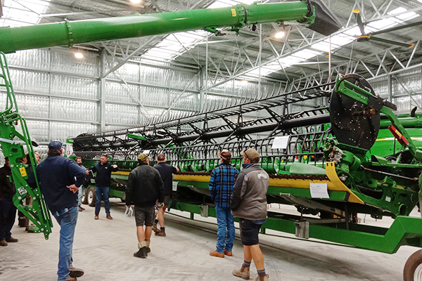 The new agricultural machinery training centre at Muresk Institute: WA's hub for modern agriculture skills.